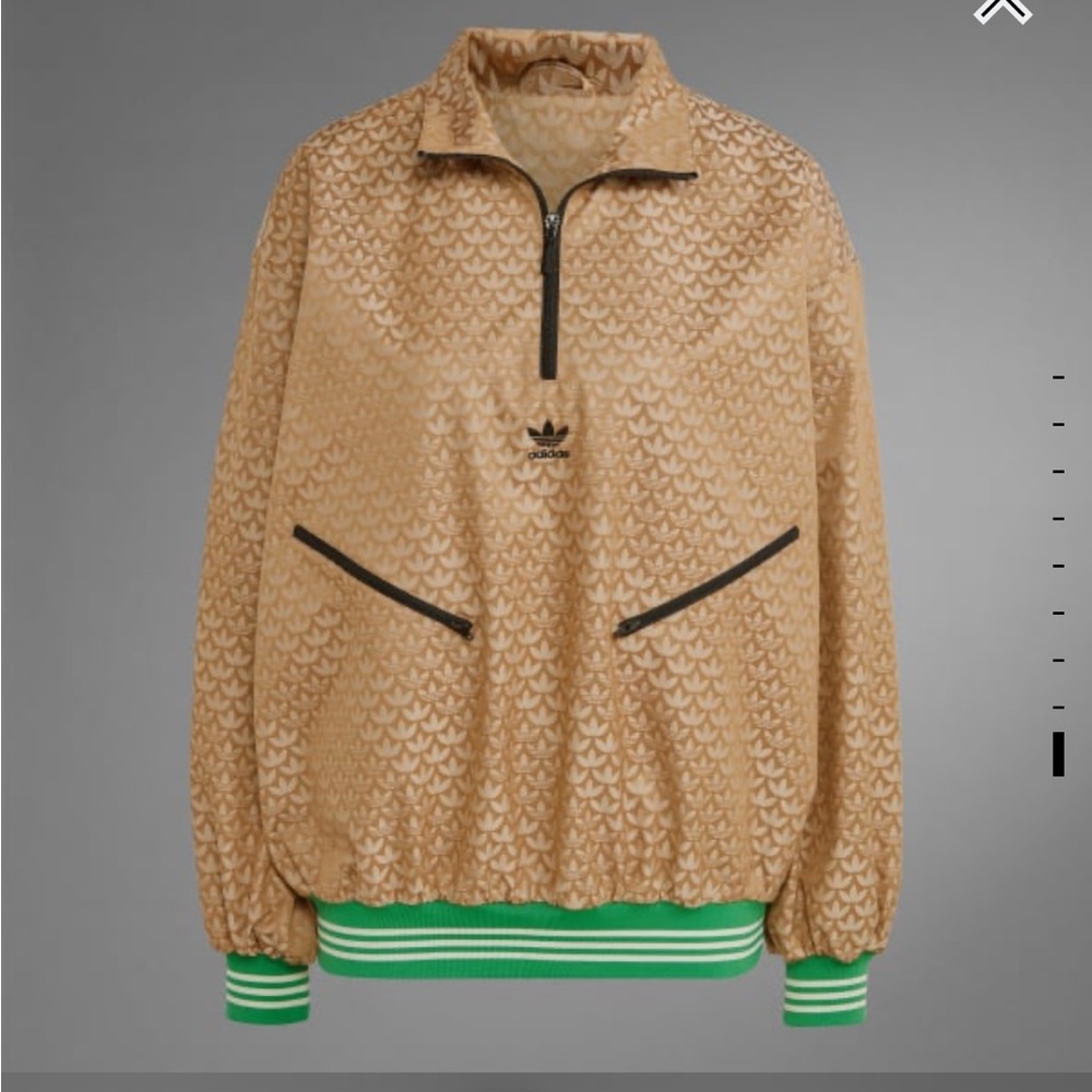 Adidas originals windbreaker 70s half zip